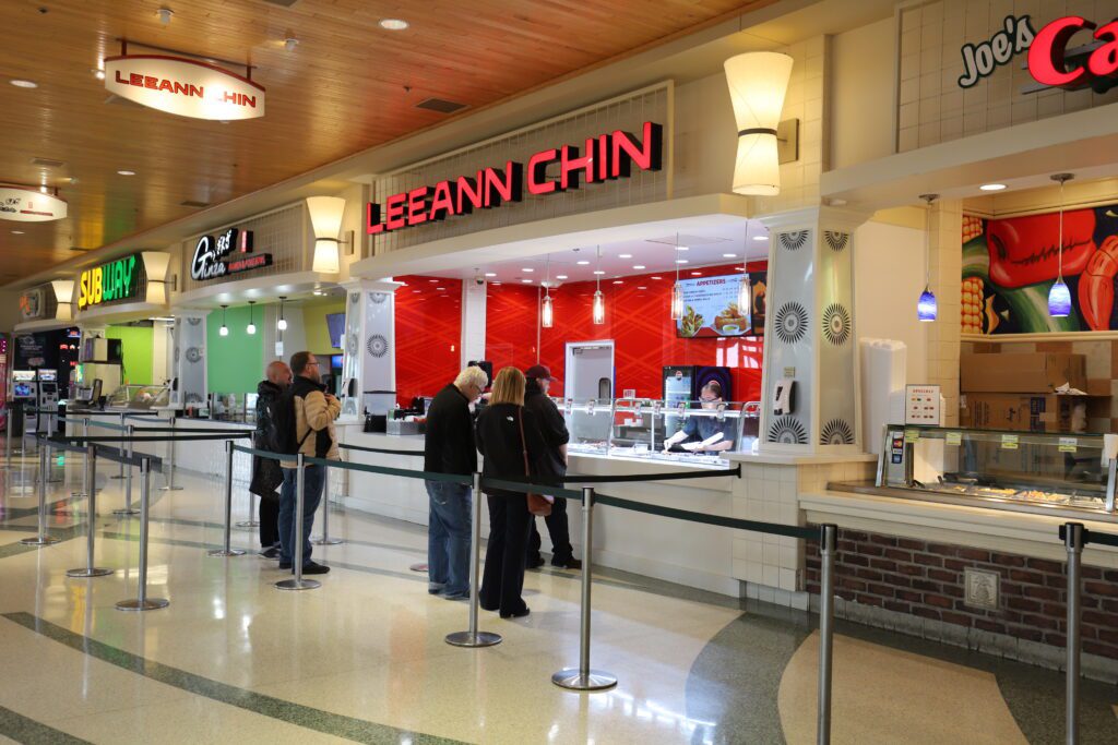 Leeann Chin at West Acres Shopping Center in Fargo
