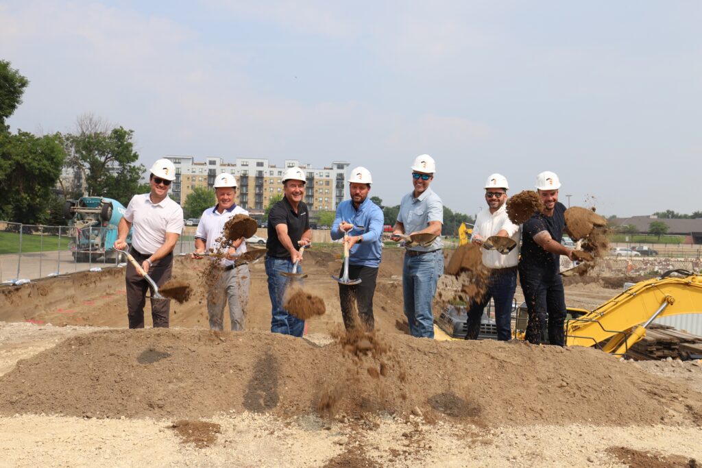 Great States Construction at the groundbreaking for The Setting on France in Edina, Minnesota