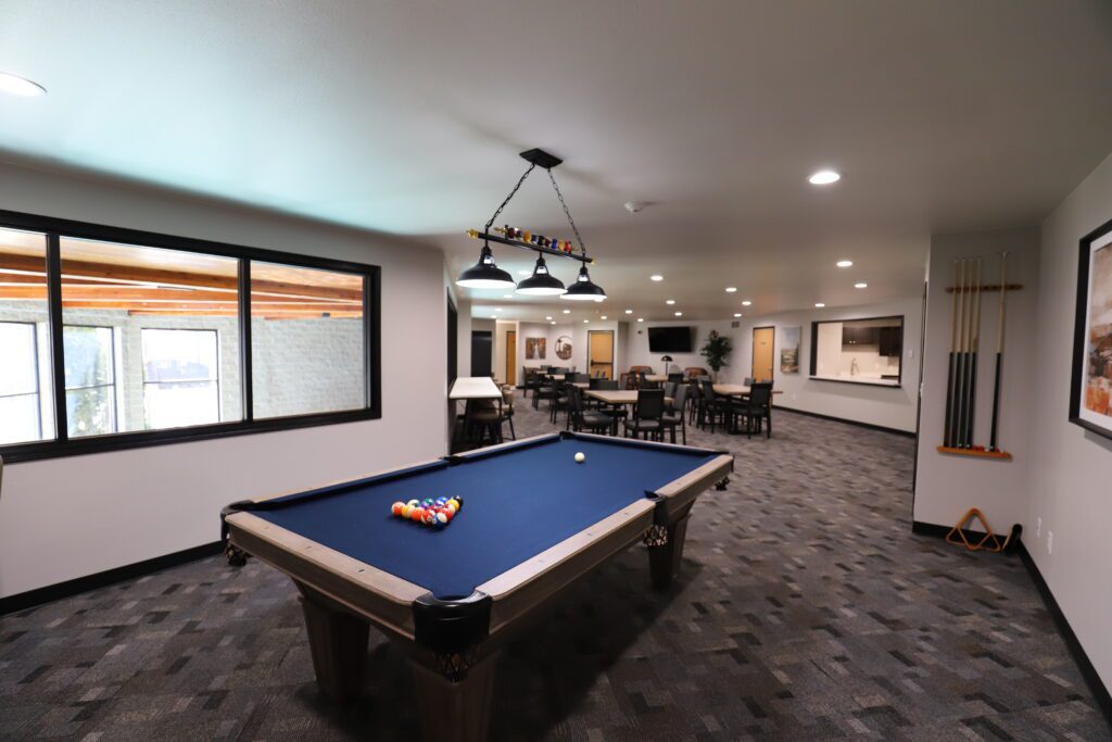 Updated Community Room at Dakota Park