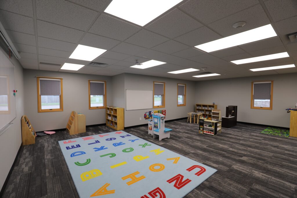 Play area at Kozy Kove in Fargo, ND