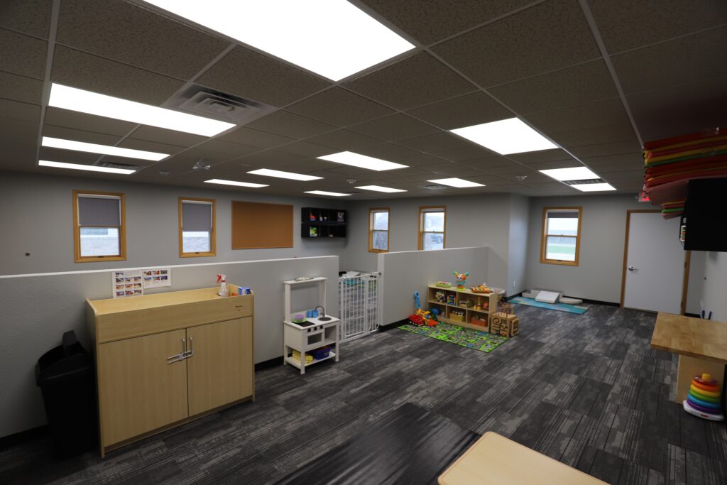 Play area at Kozy Kove in Fargo, ND