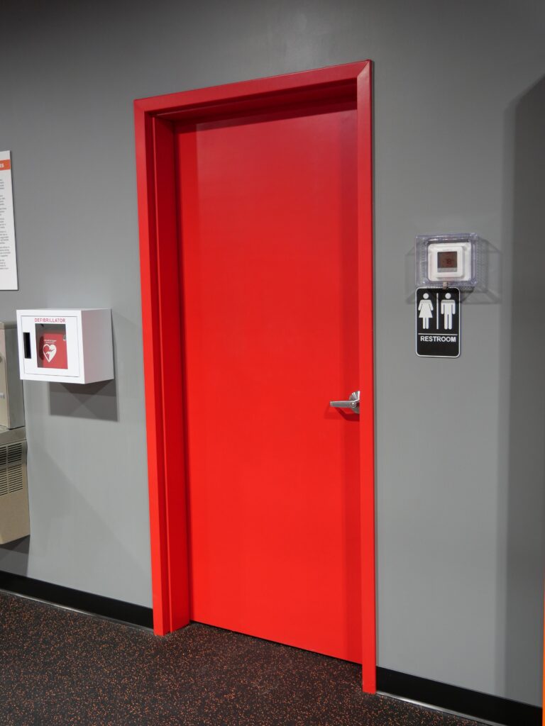 HOTWORX - Grand Forks - Bathroom Door