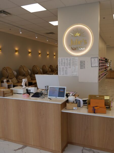 Julie's Nail Bar - Front Reception Area