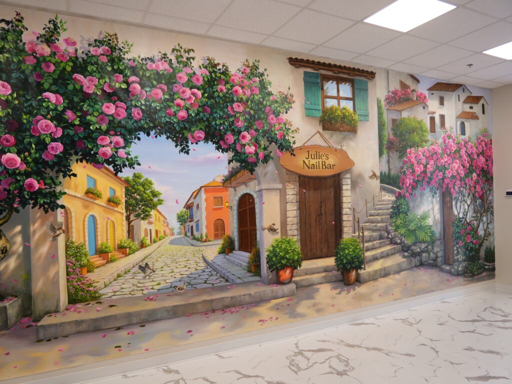 Julie's Nail Bar - Mural