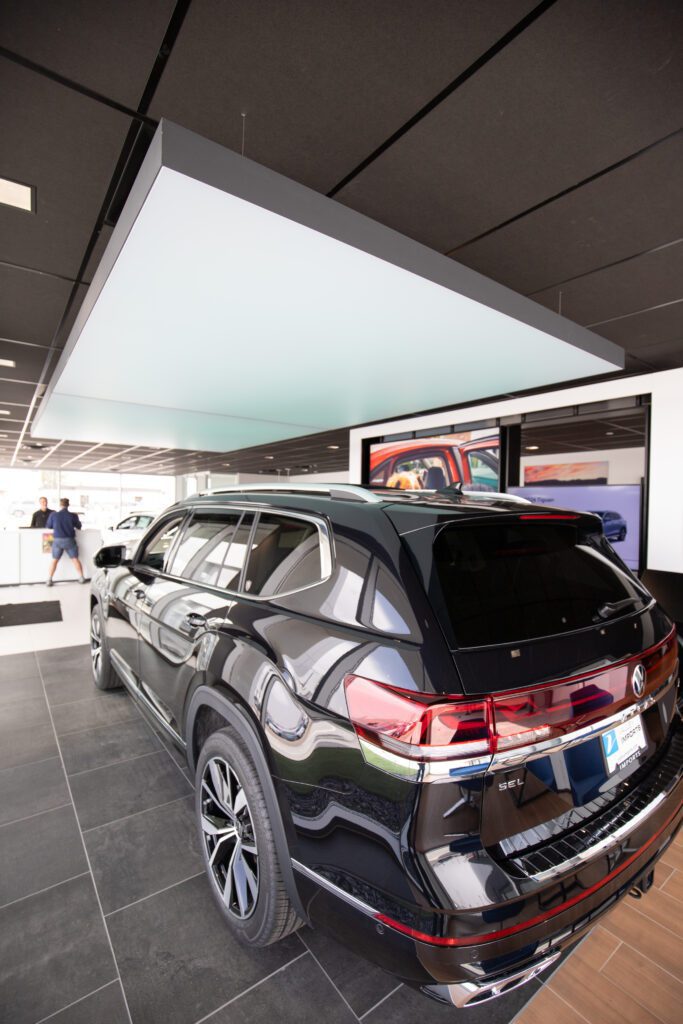 Volkswagen Fargo - Color changing ceiling panels