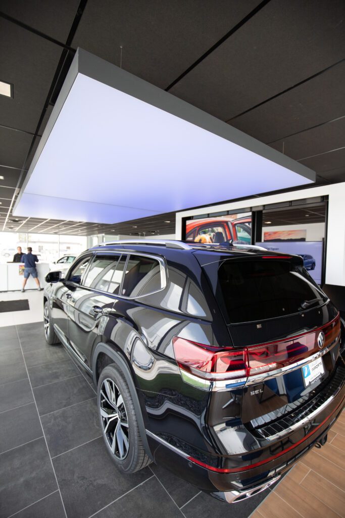 Volkswagen Fargo - Color changing ceiling panels