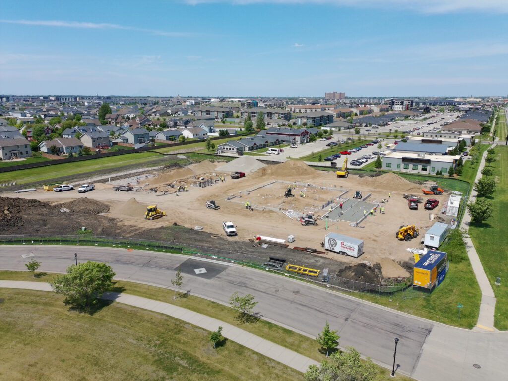 Kwik Star on 45th Street near Osgood under construction in Fargo