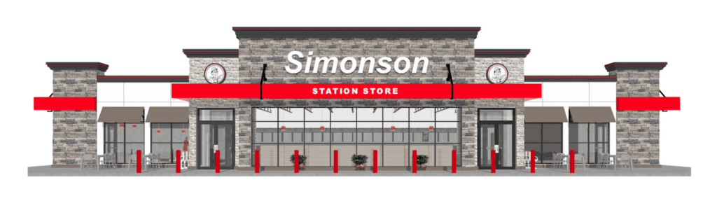 Simonson Station Store Rendering