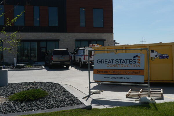 Great States Construction is building Bar 209 in Fargo