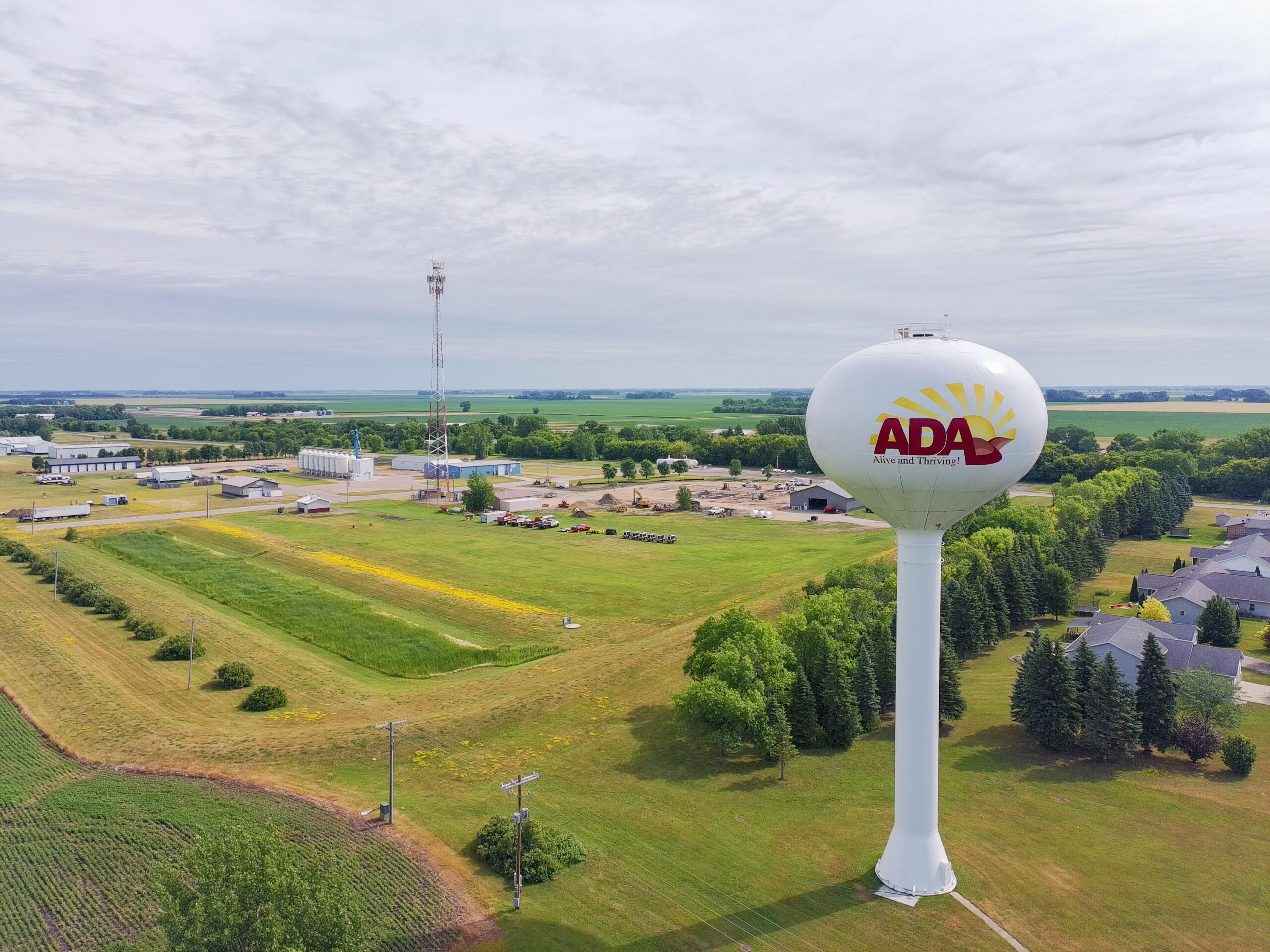 Ada, Minnesota Water Tower