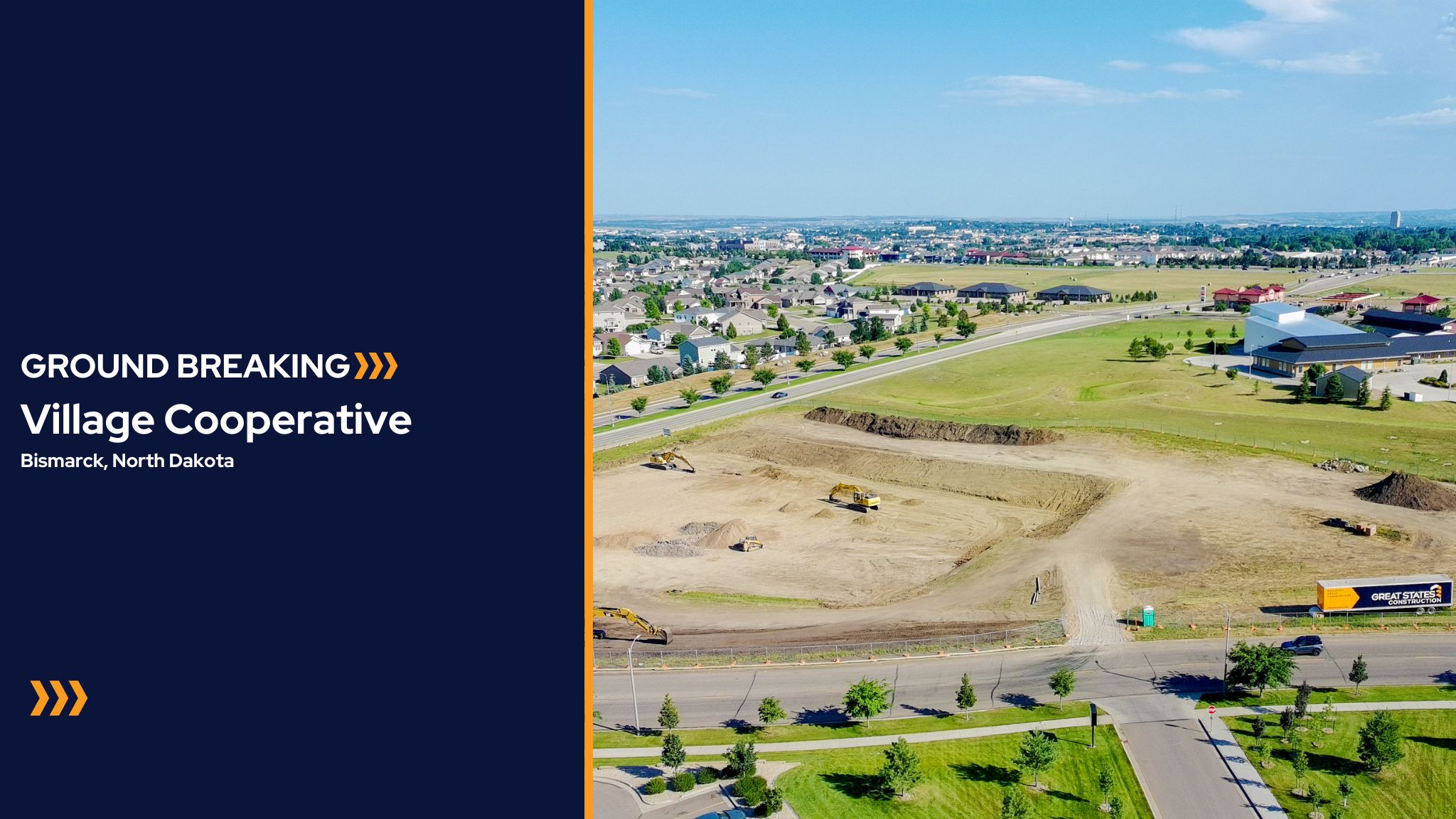 Ground Breaking - Village Cooperative in Bismarck