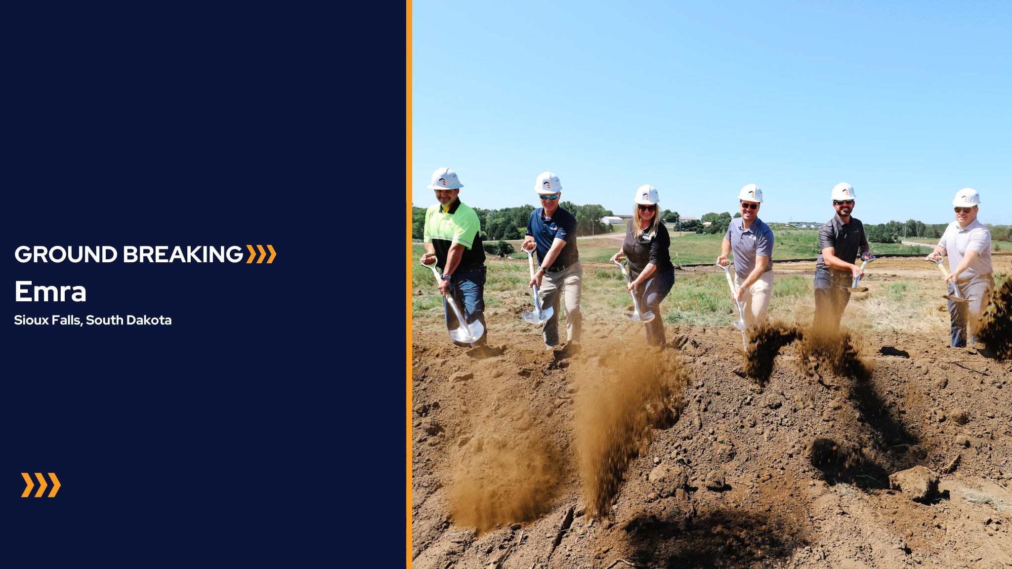 Emra Sioux Falls - Groundbreaking